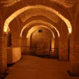 Ma la parte pi� interessante dell�edificio � quella sotterranea: il �Succorpo�, che ci immette nella storia pi� antica della Cattedrale. L�ambiente pi� vasto degli scavi � l�originaria basilica paleocristiana del V secolo: un  impianto che rest� intatto fino all�XI secolo. Presenta tre ampie navate, in corrispondenza quasi perfetta con la chiesa superiore